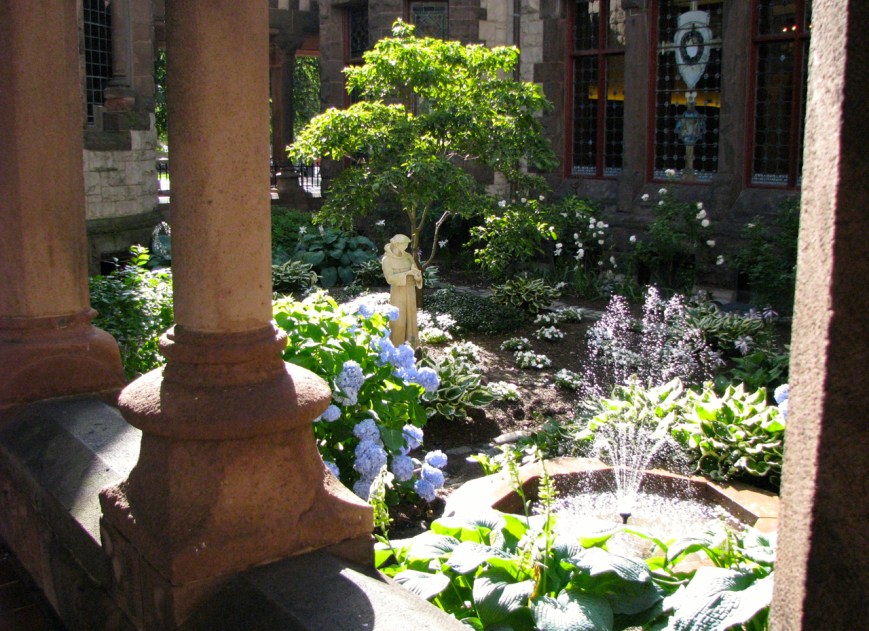 Two in one, time for thought and a garden!